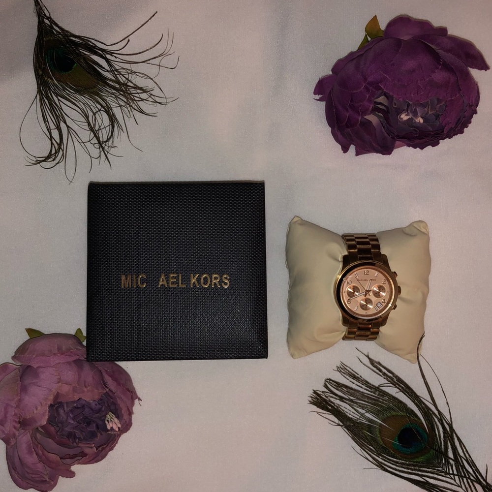 Rose Gold Michael Kors Watch